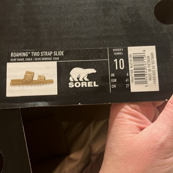 Sorel Roaming Two Strap Slide. Size 10 never worn. Brand new. - Picture 4 of 4